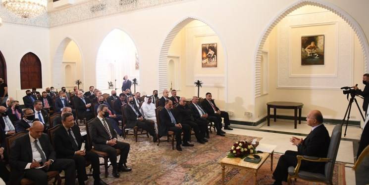 رئیس جمهور عراق:اجلاس بغداد به کاهش تنش در منطقه کمک می‌کند