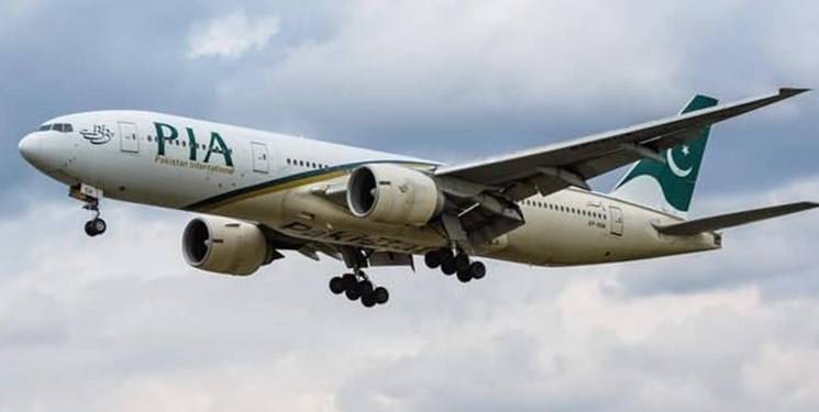 اولین هواپیمای پاکستانی پس از ده سال در فرودگاه دمشق به زمین نشست