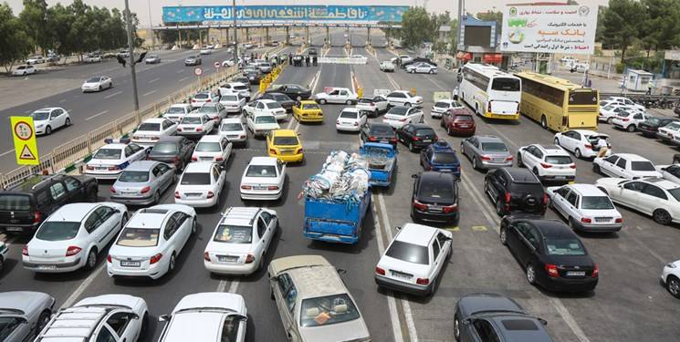 افزایش 64 درصدی تردد خودرو در جاده‌ها