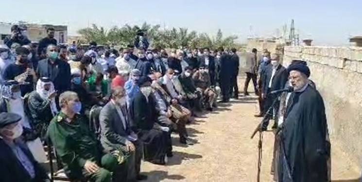 خاطره آیت الله رییسی از دیدار با حاج قاسم در مناطق سیل زده خوزستان