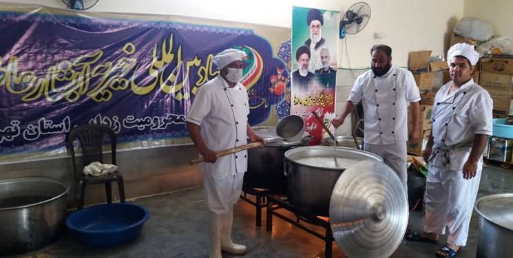 استقرار نیروهای جهادی برای کمک به خانواده شهدای مقاومت در سوریه+عکس و فیلم