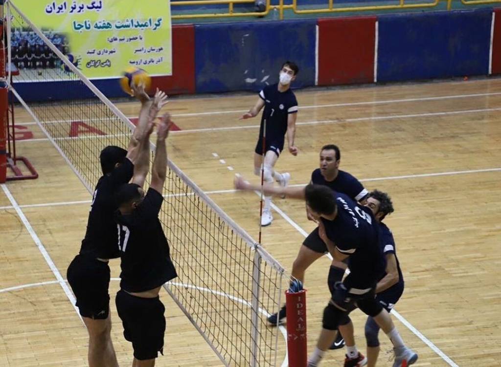تیم والیبال پاس گرگان از سَد آذرباتری ارومیه گذشت