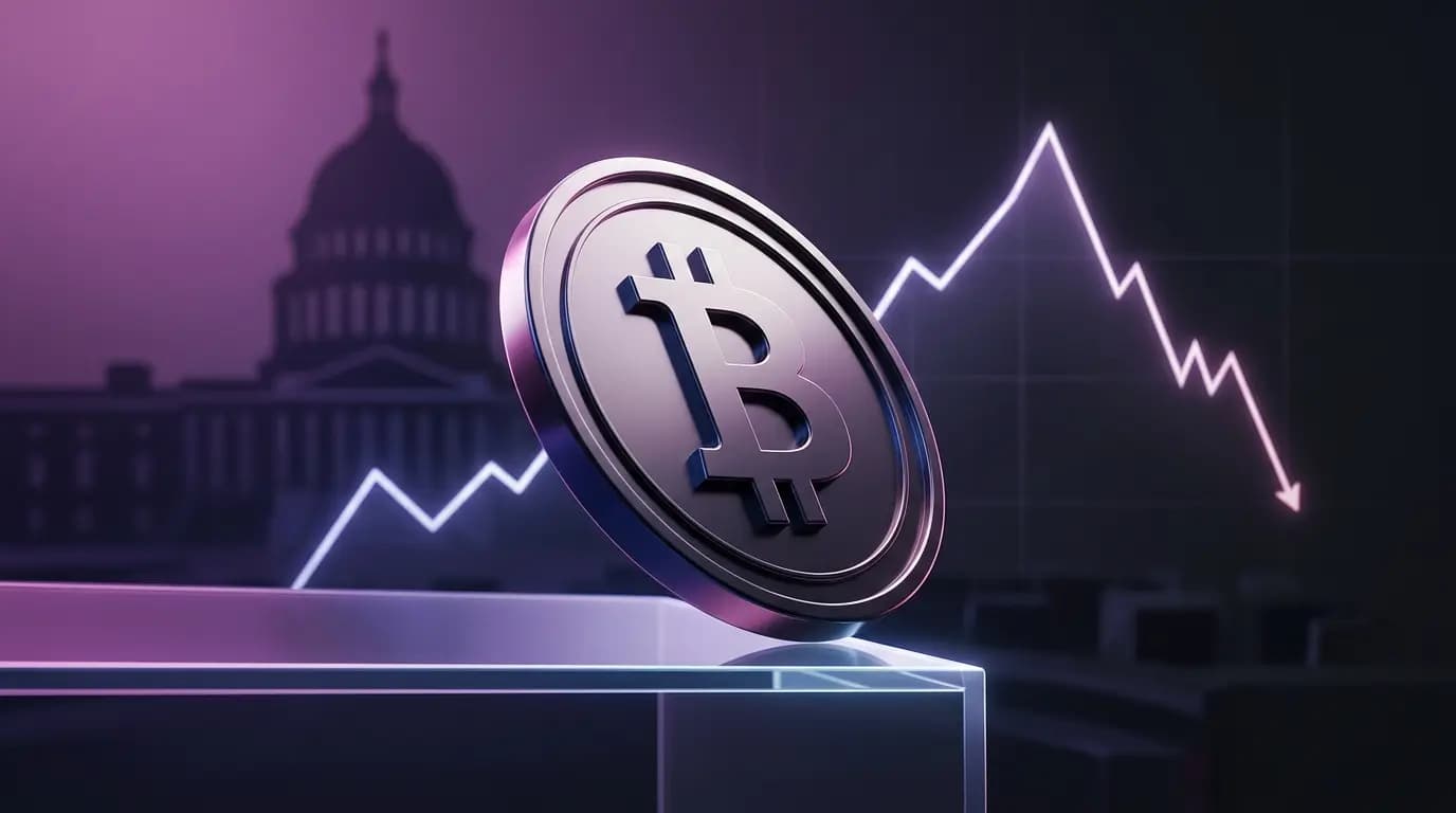 عقب نشینی بیت کوین تا 83,300 دلار هم زمان با جهش بازده اوراق قرضه آمریکا